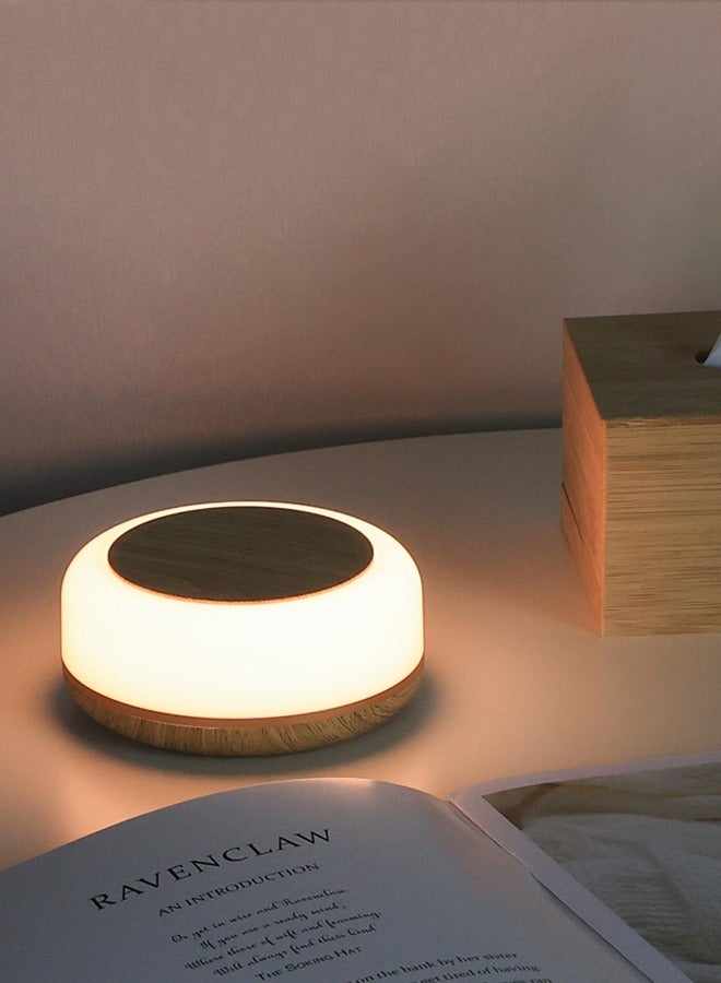 Baby Night Light Touch Control LED Lamp, Bed Lamp for Breastfeeding and Sleep Aid,Small Light 3 Color Stepless Dimming, Bedside Lamp Rechargeable Dim Light