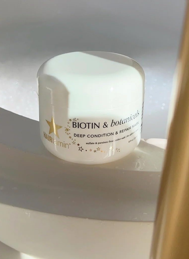 HAIRTAMIN Mask Biotin And Botanicals Deep Condition & Repair Hair Mask 100% Original - Image 5