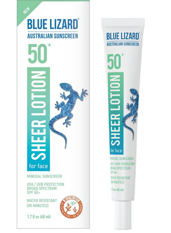 BLUE LIZARD Sheer Face Lotion - SPF 50+, 1.7 Oz - Image 1