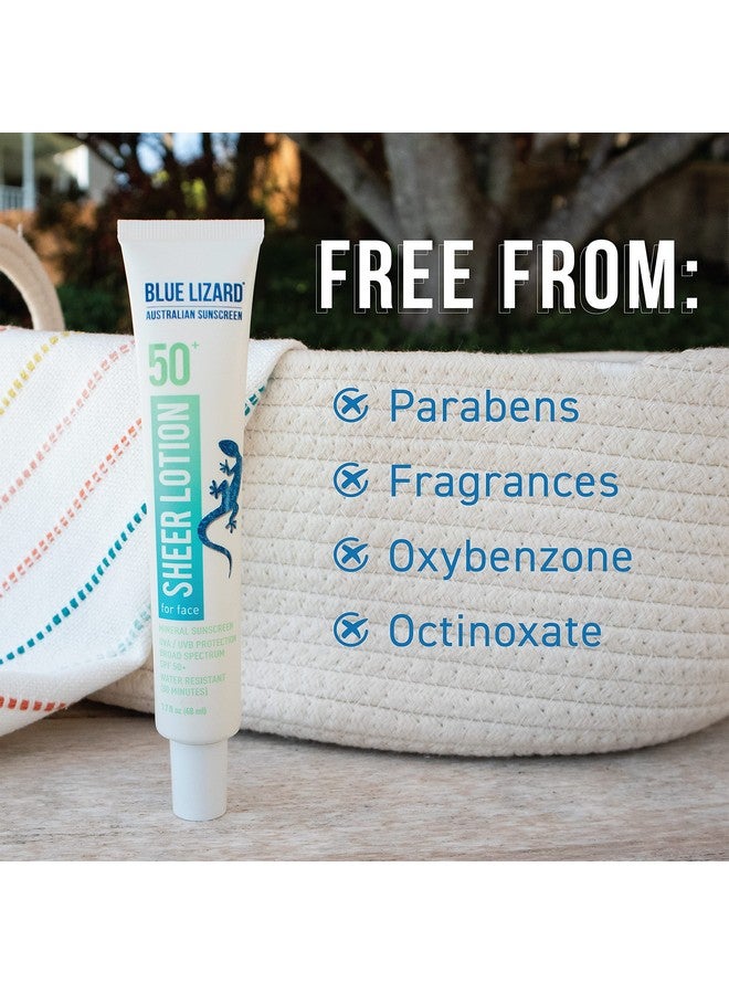 BLUE LIZARD Sheer Face Lotion - SPF 50+, 1.7 Oz - Image 5