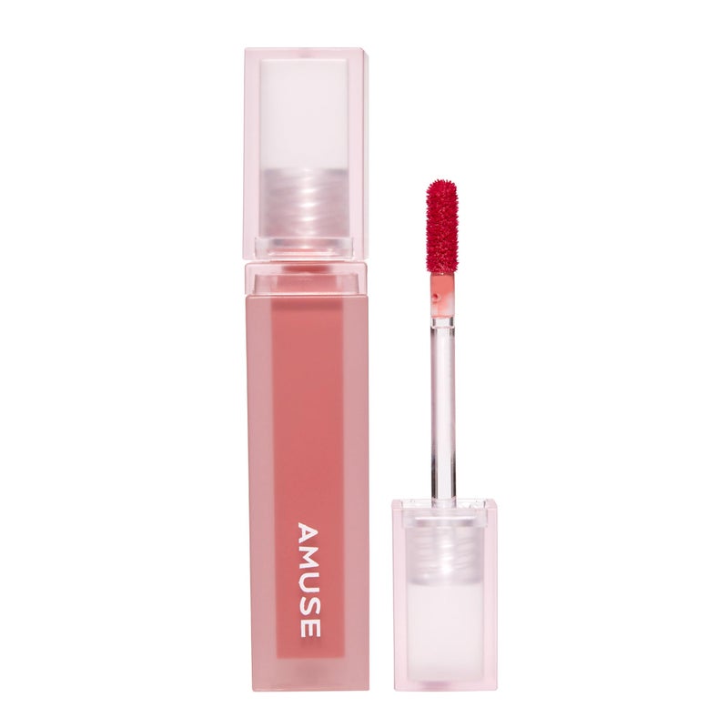 Amuse SEOUL DEW VELVET TINT 01 BOKSOONGA BLOSSOM | Soft matte peach | Velvety, matte, moisturizing, long-lasting color, transfer proof, vegan - Image 1