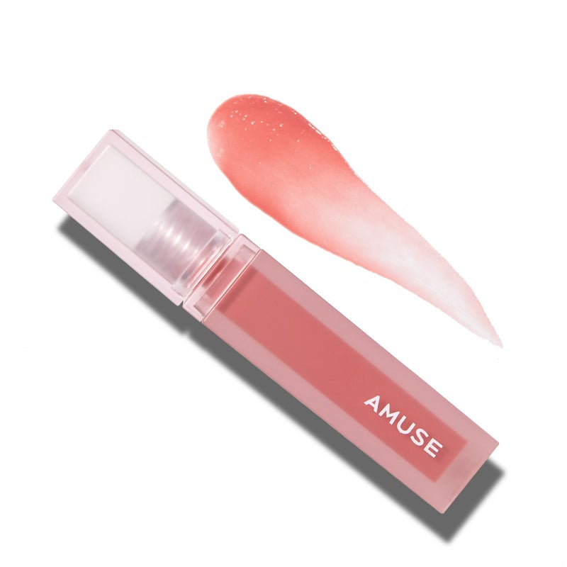 Amuse SEOUL DEW VELVET TINT 01 BOKSOONGA BLOSSOM | Soft matte peach | Velvety, matte, moisturizing, long-lasting color, transfer proof, vegan - Image 4