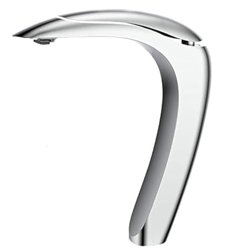 ALTON TSL18010 Brass Single Lever Basin Mixer, Chrome Finish - Image 1