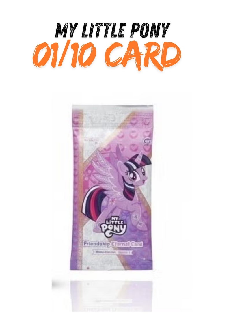 Kayou Hasbro My Little Pony Moon Edition 01 Pack - Friendship S1 English Booster Pack – Collectible Trading Cards - Image 1