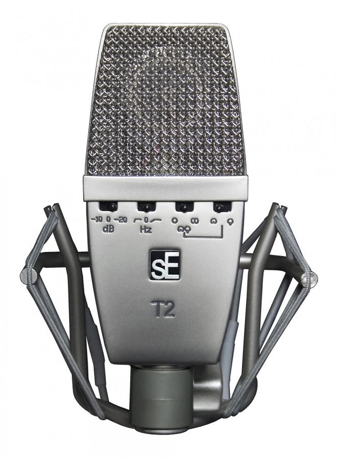 SE Electronics SE ELECTRONICS - T2 Multi Pattern Large Diaphragm Microphone with Titanium Capsule 