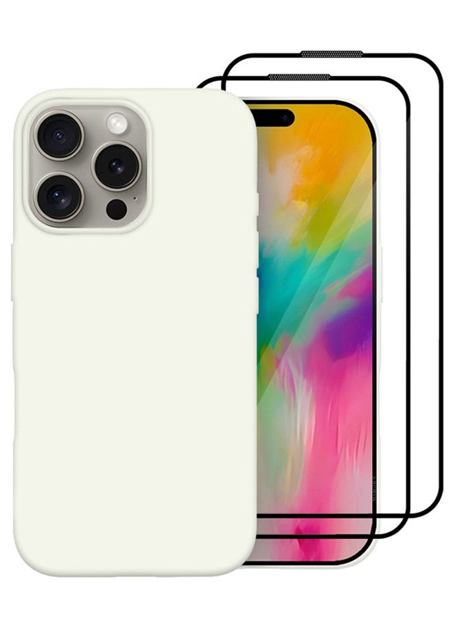 CATANES (for iPhone 16 Pro Max) 3 Pack Case and 2 Screen Protectors, Slim Silicone Case, Full Covered Anti Scratch Shockproof Protective Cover - Image 5