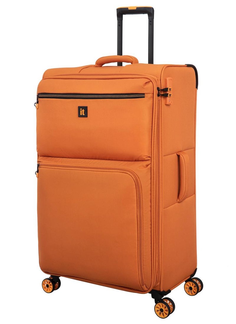 it Luggage it luggage Compartment, Unisex Polyester Material Soft Case, 8x360 Degree Spinner Wheels, Expandable Trolley Bag, Telescopic Handle, TSA Lock, 12-3149-08, Lightweight  - Image 1