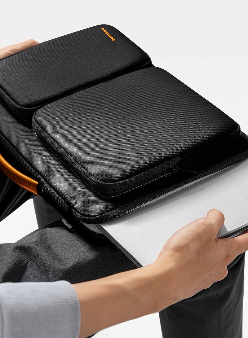 Tomtoc Defender-A42 360 Protective Laptop Shoulder Bag for 15.6 Inch Acer Aspire 3/5/7 Laptop, HP Pavilion 15.6, Dell Inspiron 15 3000, 15.6 ASUS ROG Zephyrus, 2020 New Dell XPS 17, Waterproof Accessory Case - Image 5