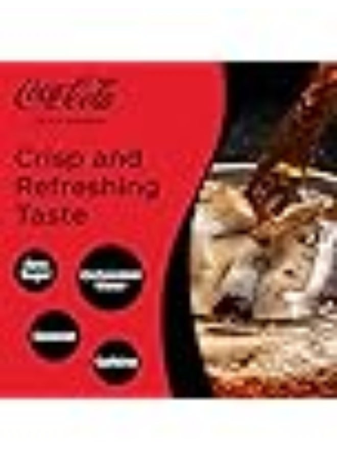 كوكا كولا كوكا زيرو شكر – علبة 330 مل (24 وحدة) - Image 3