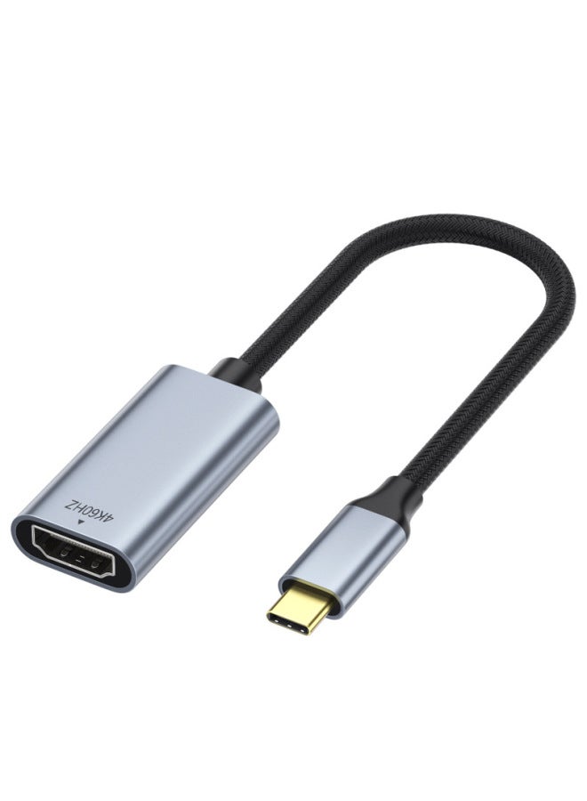 نيوترل نوع C إلى HDMI أنثى 4K للهاتف المحمول وجهاز الكمبيوتر مع كابل شاشة من HDMI إلى نوع C - Image 1