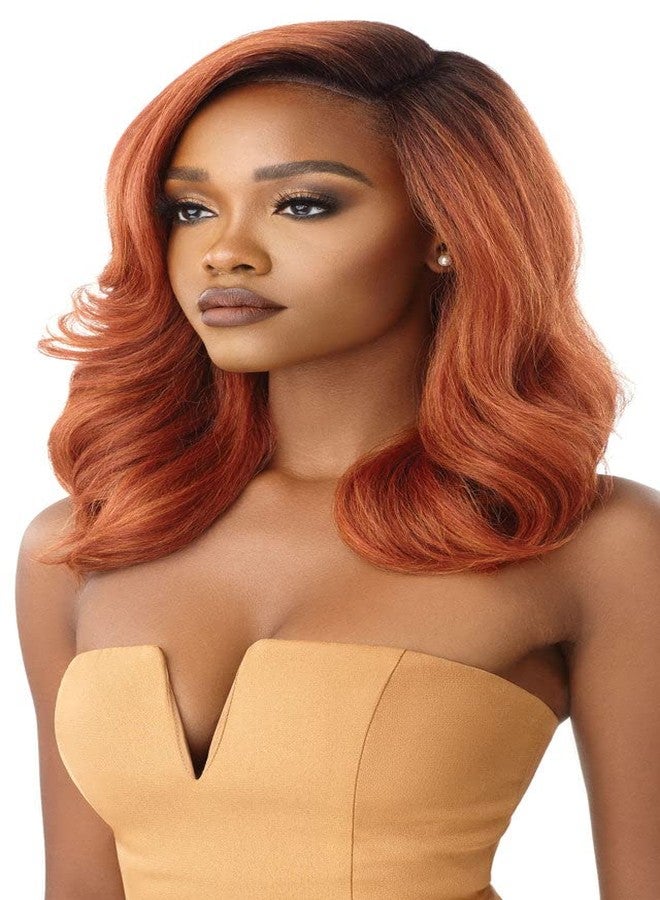 Outre Lace Front Wig - Neesha Soft & Natural - Neesha 202 (DRFF SUNKISS BROWN) - Image 3