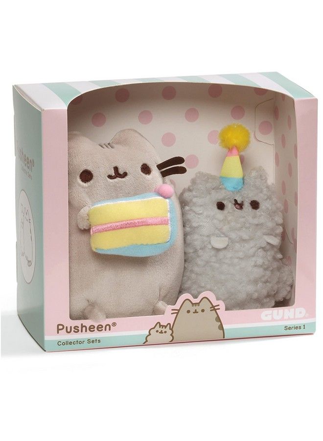 GUND دمى محشوة بمناسبة عيد الميلاد من بوشين وستورمي، مجموعة رمادية من 2 - Image 3