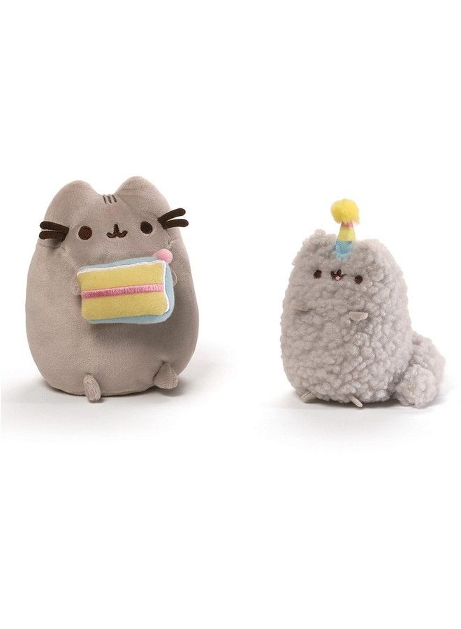 GUND دمى محشوة بمناسبة عيد الميلاد من بوشين وستورمي، مجموعة رمادية من 2 - Image 1