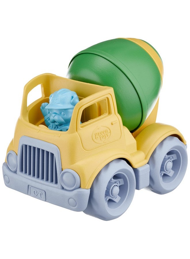 Green Toys مجموعة شاحنات البناء من الألعاب الخضراء 3 قطع - Image 2