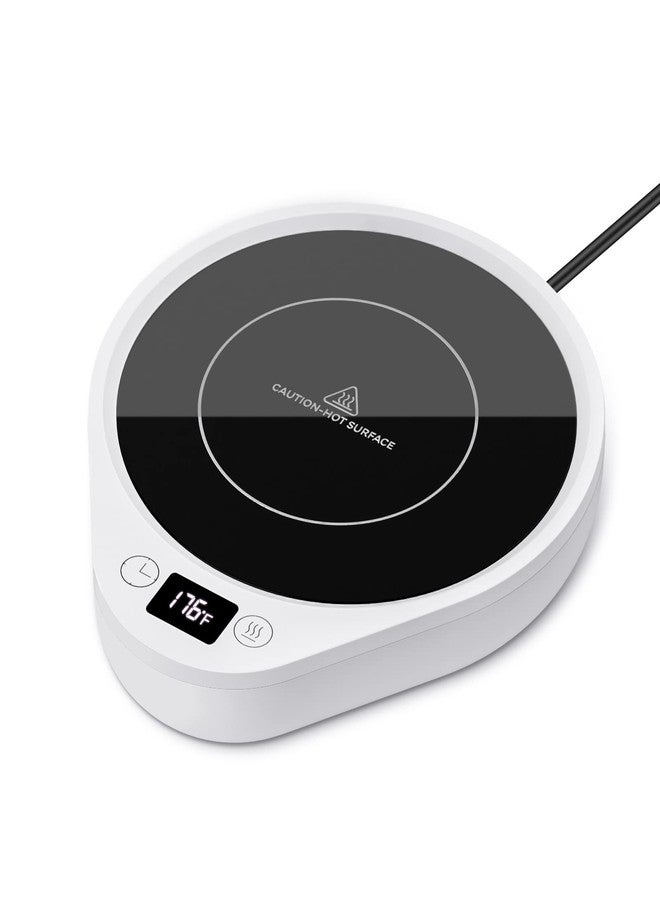 let'me Mug Warmer, Upgrade Coffee Warmer & Cup Warmer for Desk with 3 Temperature Settings, More Hot Coffee Mug Warmer with Timer & 4H Auto Shut Off for Keep Best Flavor for Cocoa, Tea, Water, Milk, Black - Image 1