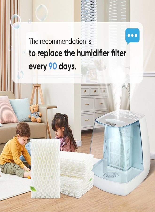 HOMJOY 3 Pack WF813 Humidifier Filter Replacement for Equate EQWF813 EQ-2119-UL,ReliOn WF813 RCM-832 RCM-832N, ProCare PCWF813 PCWF-813 PCCM-840 PCCM-832N Cool Mist Humidifier Filters - Image 5
