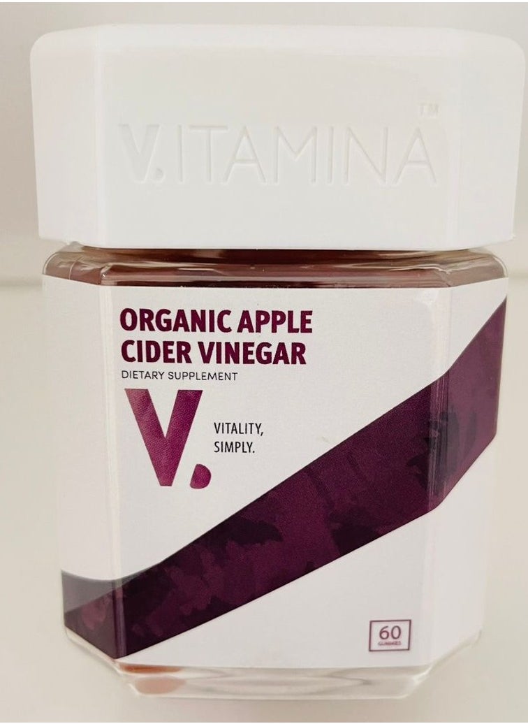 VITAMINA - Organic Apple Cider Vinegar Gummies 60s - Image 1