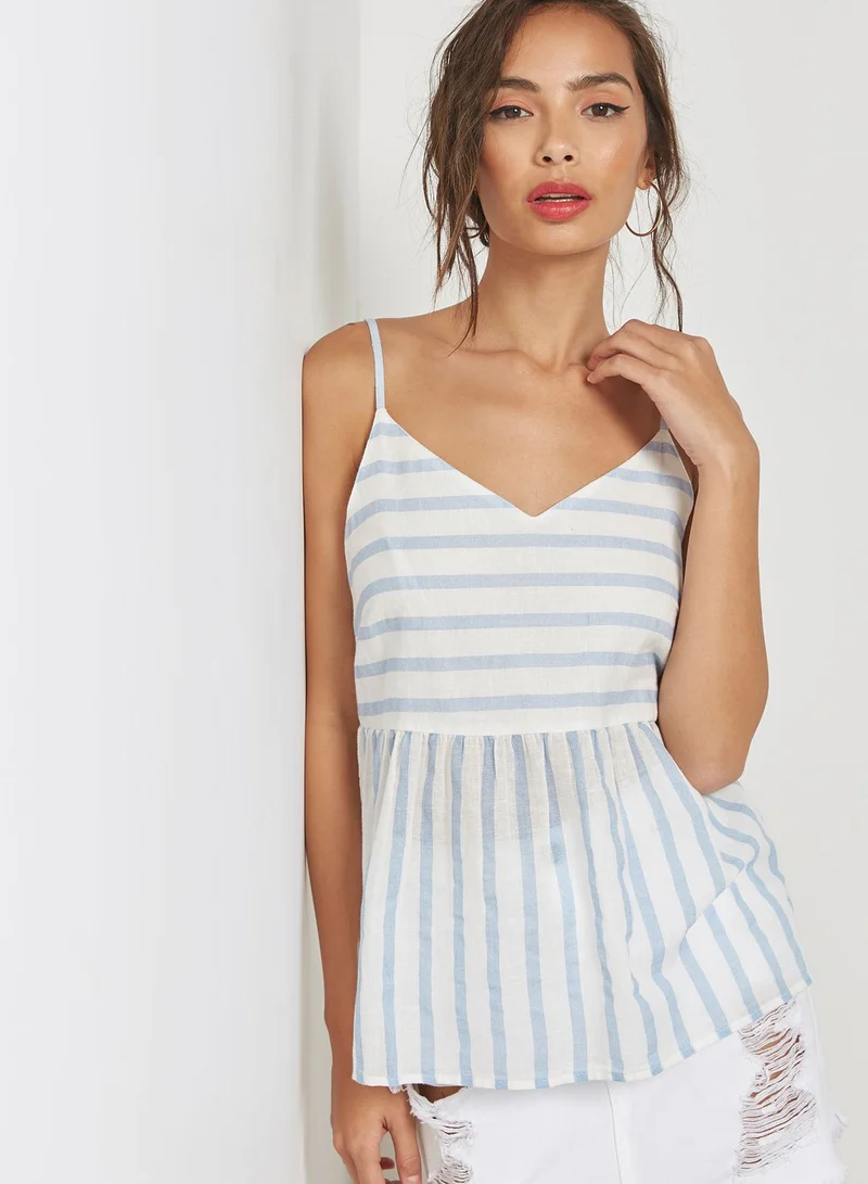 VERO MODA Striped Cami Top