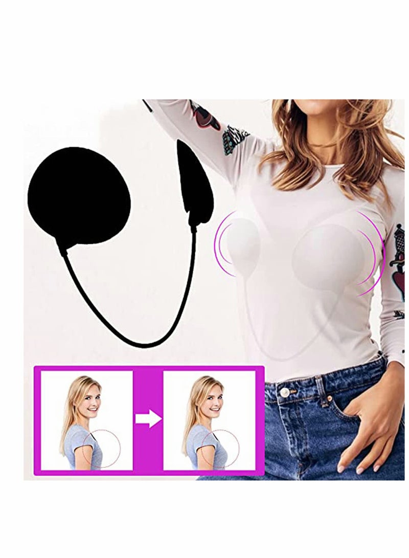 KASTWAVE Push-Up Frontless Bra, Deep Plunge Backless & Strapless Adhesive Invisible Bra Kit, No Steel Ring Gather Bra,Seamless Adjustable Comfortable Bra For Women (Beige) - Image 2