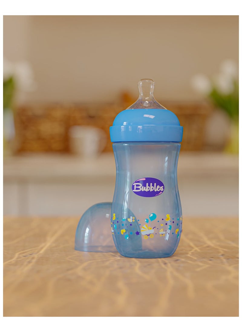 Bubbles Natural feeding bottle 280ml (Blue) - pzsku/Z099E1B31D68183A18599Z/45/_/1735407157/46131047-627c-472c-8890-b81651fb7822