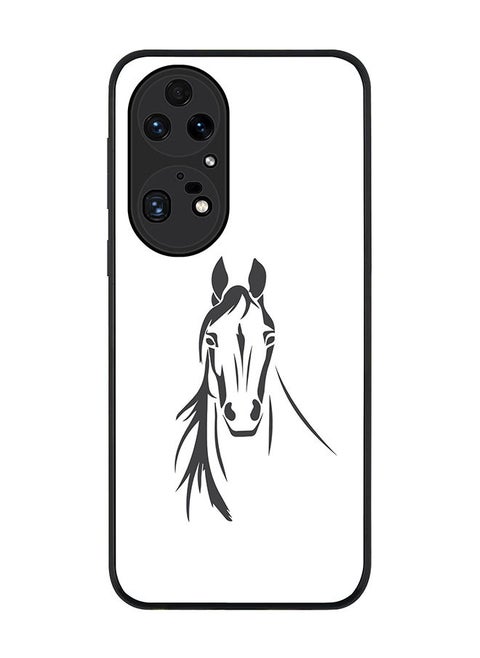 Rugged Black edge case for Huawei P50 Pro Slim fit Soft Case Flexible Rubber Edges Anti Drop TPU Gel Thin Cover - Arabian Stallion