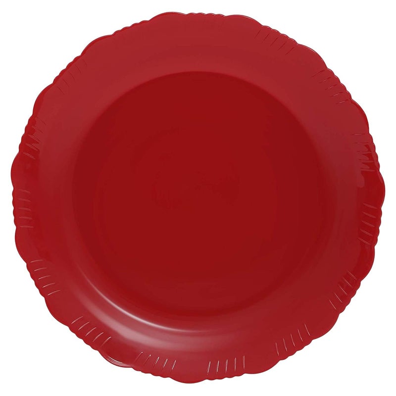 Cutting EDGE Round Colorful Set of Dinner Plates for Families Daily Use Parties Unbreakable Kid Friendly Microwave Safe Dishwasher Safe Mix Set of 6 - Image 4