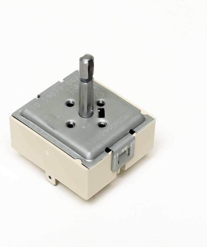 Universal Range Infinite Burner Switch - Replacement Part #WB24T10119, 240V 15A, Haliant Burner, Compatible with GE PS1016429 - Image 2