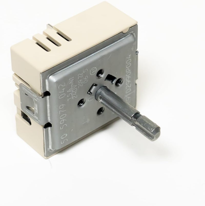 Universal Range Infinite Burner Switch - Replacement Part #WB24T10119, 240V 15A, Haliant Burner, Compatible with GE PS1016429 - Image 1
