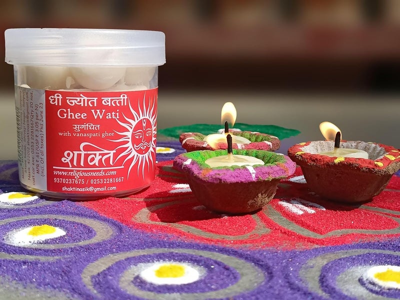Shakti vanaspati Ghee Batti White - Image 2