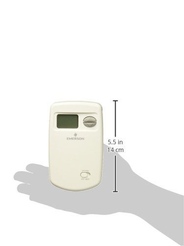 Emerson Thermostats 1E78-140 Non-Programmable Heat Only Thermostat for Single-Stage Systems, White - Image 3