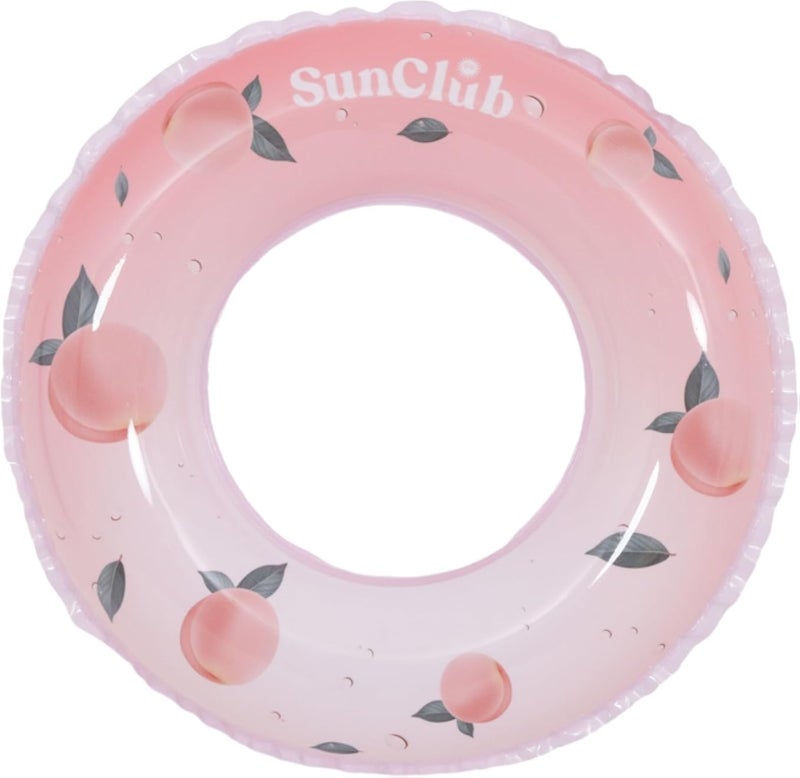 SunClub Peach Swim Ring