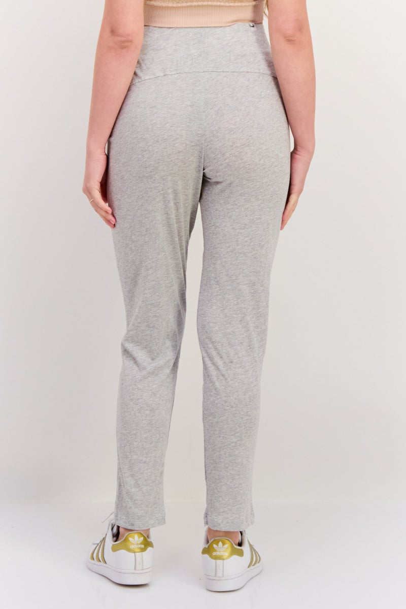 PUMA Women Relaxed Fit Training Sweatpants, Light Grey - Image 3