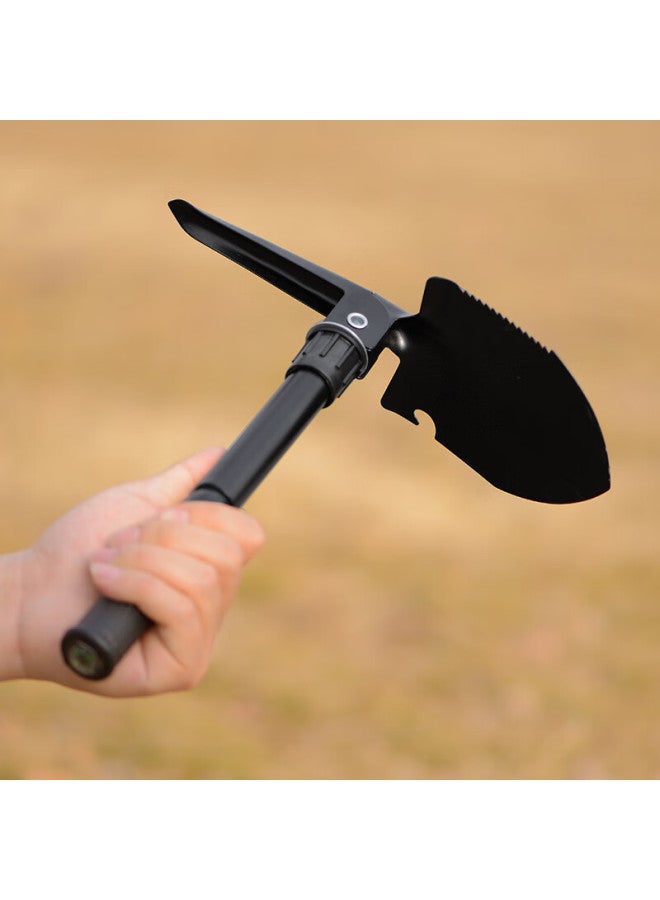 Suncojia Outdoor Multifunctional Folding Shovel Car-mounted Engineer Shovel Camping Hoe Pickaxe - Image 5