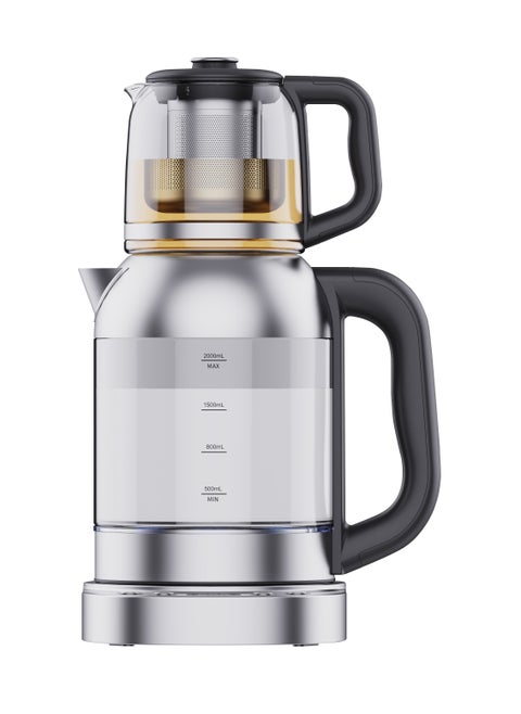 Anawnas Smart Tea Maker - Samovar TEA001 2L 1800W with 1L Teapot, Temperature Control, and Auto Shutoff