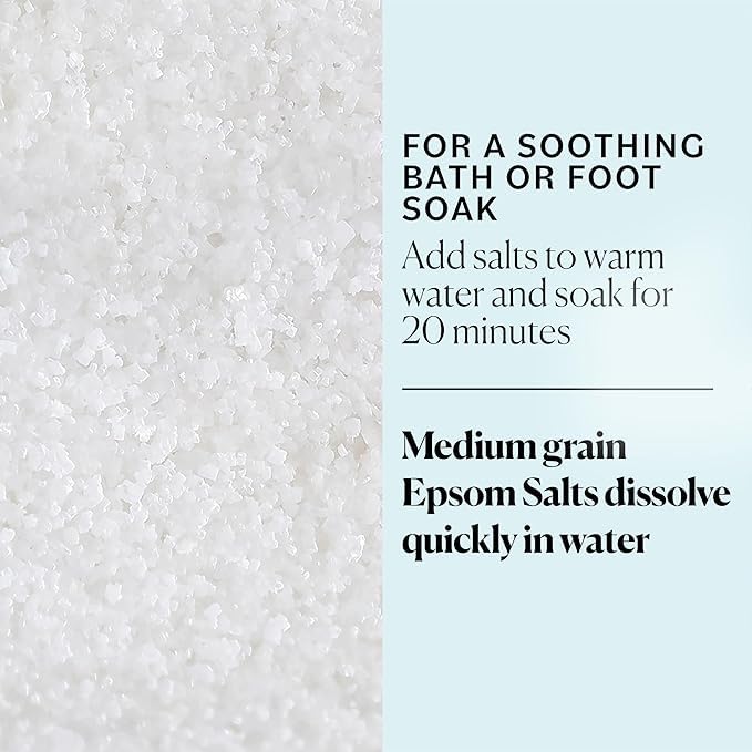 Dr Cardio Epsom Bath Salt Crystal And Bath  For Muscle Relief Relieves Aches  Pain Epsom Salt Eucalyptus 1kg - Image 5