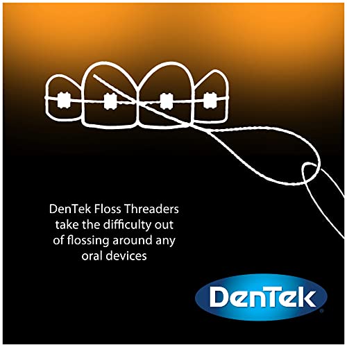 DenTek Floss Threaders for Braces, Bridges & Dental Implants, 50 Count - Image 4