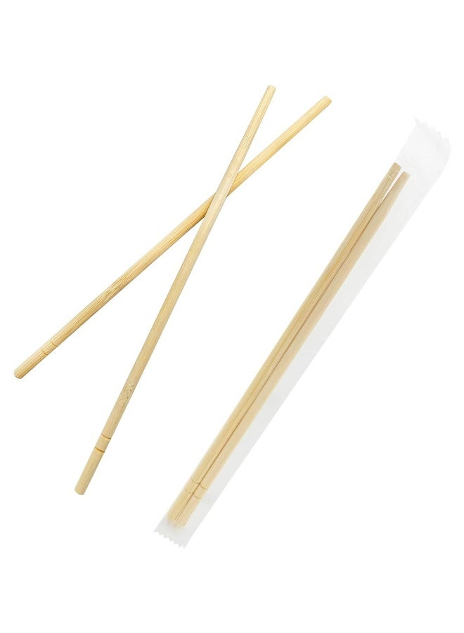 50 Pairs Disposable Wooden Sushi Chopsticks - Individually Wrapped - Premium Quality - Image 2