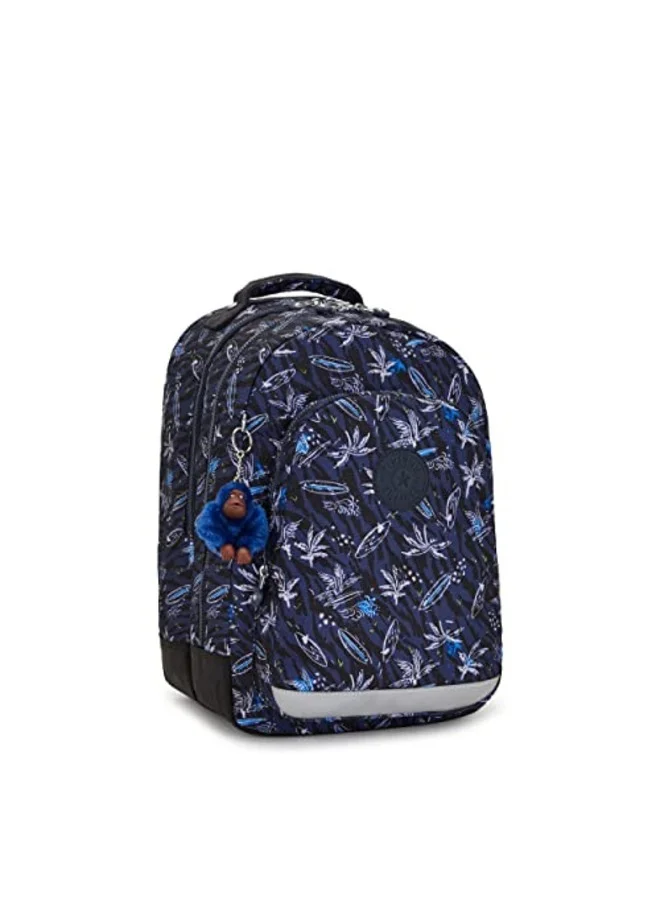 kipling Class Room Large Backpack with Laptop Protection 15" Large - Surf Sea Print