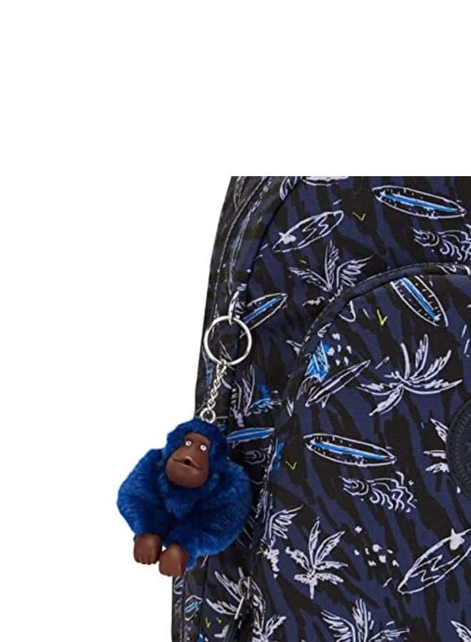 kipling Class Room Large Backpack with Laptop Protection 15" Large - Surf Sea Print