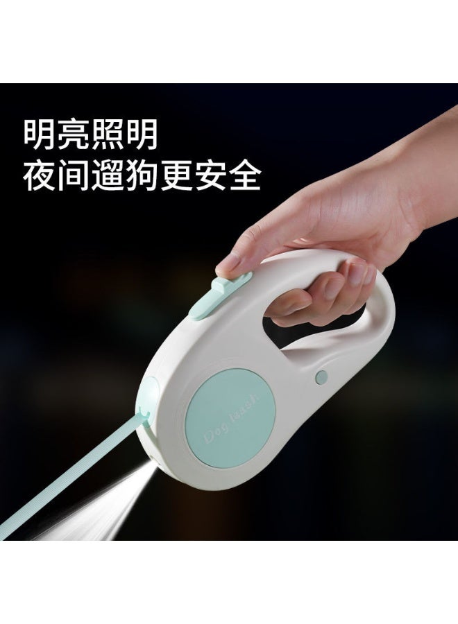Retractable Dog Leash 5M Automatic Flexible Dog Puppy Cat Traction Rope Belt Dog Leash For Small Medium Dogs Pet Supplies With front lighting - Image 3
