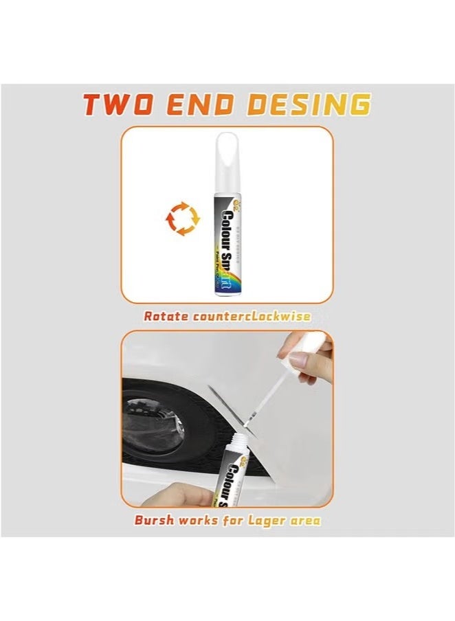 Generic Car Scratch Remover, Car Paint Scratch Repair, Car Scratch Remover Pen, Car Accessories Car Pro Mending Car Remover Scratch Repair Paint Pen, Automotive Touch Up Paint (White)  - Image 2