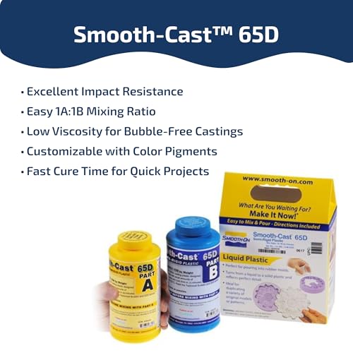 Smooth-On سموث-أون - سموذ-كاست™ 65D راتنج اليوريثان شبه الصلب - وحدة حجم تجريبي - Image 2