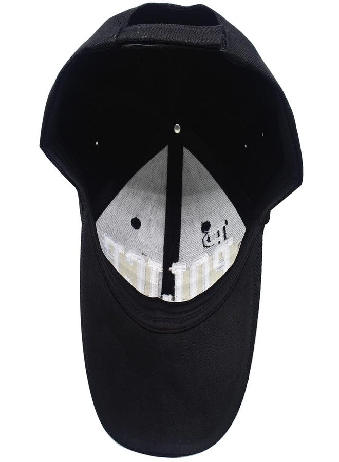 Eachnice DailyCarry Black Blue Police Adjustable Baseball Cap Law Enforcement Officer Cops Gear 3D Embroidered Men Women Hat (Black) - Image 3