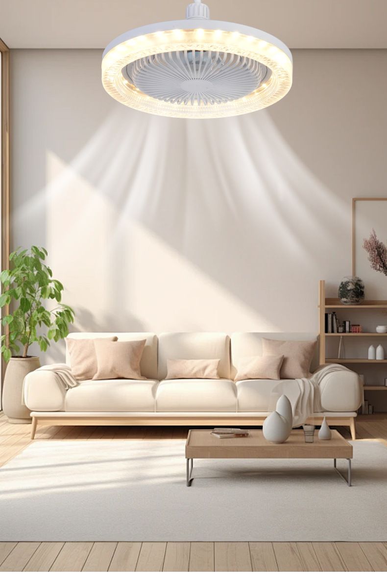 Chandelier With Fan - Image 5