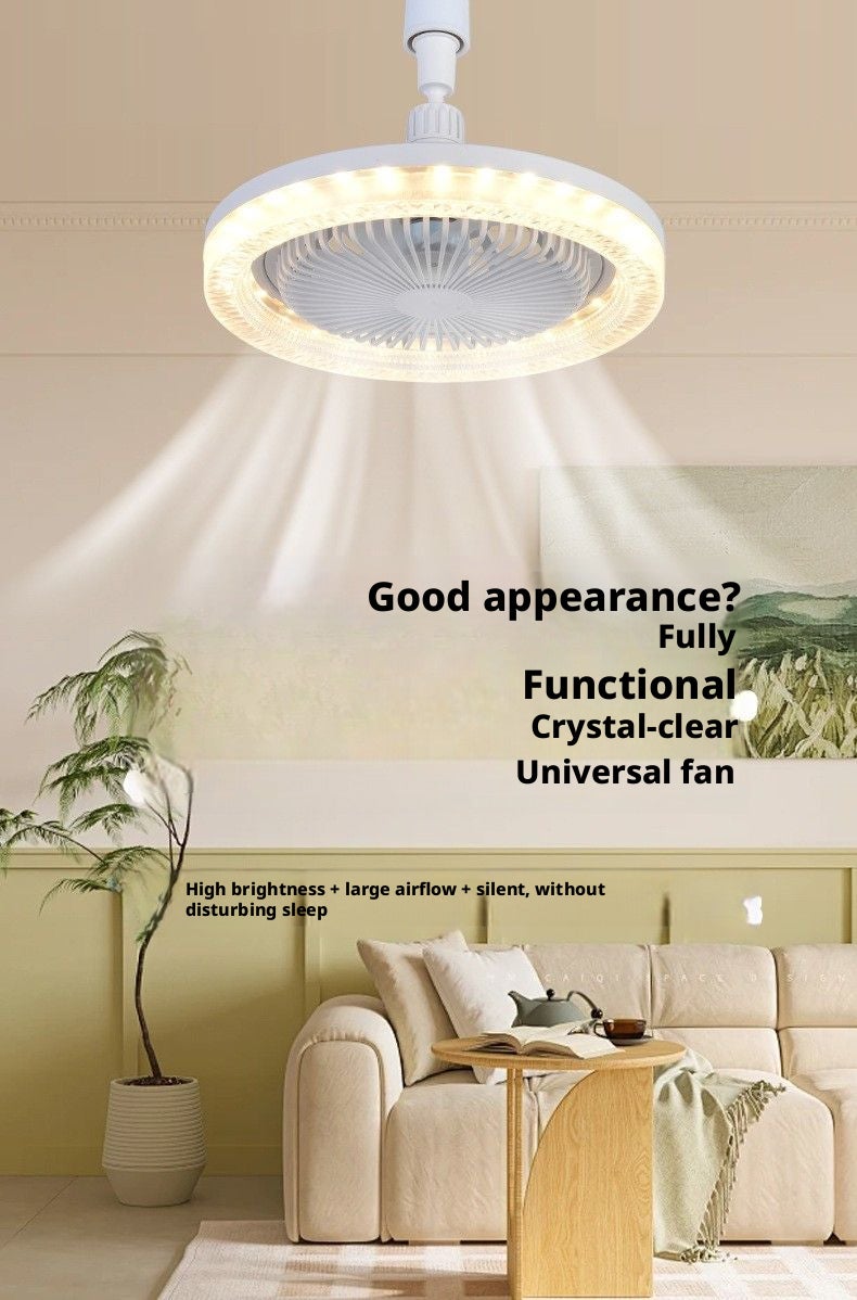 Chandelier With Fan - Image 2