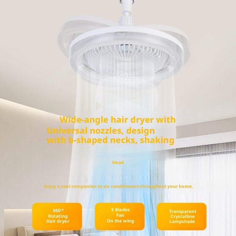 Chandelier With Fan - Image 3