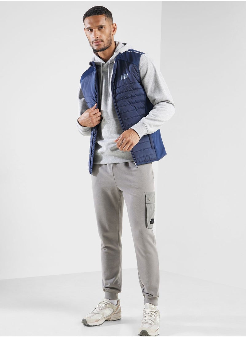 New Balance Small Logo French Terry Hoodie  - Image 4