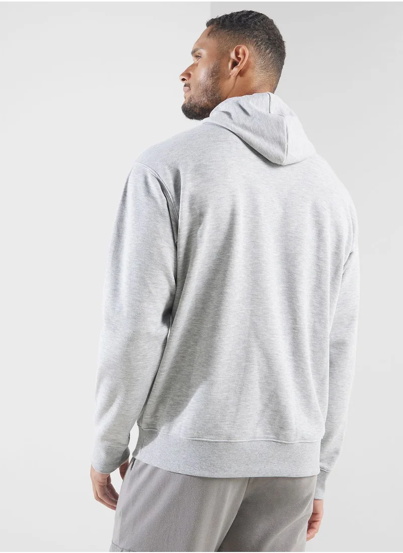 New Balance Small Logo French Terry Hoodie