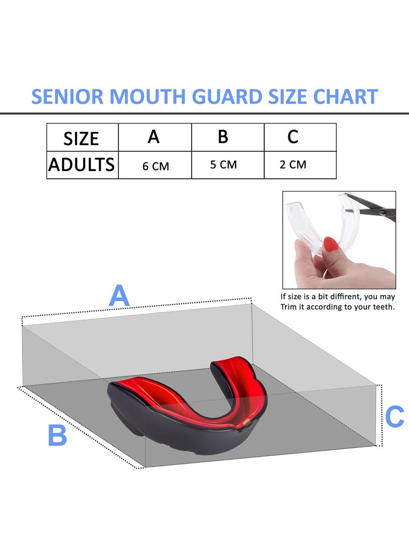 Bad Boy Silicone mouth guard with case for various sports  - Image 4