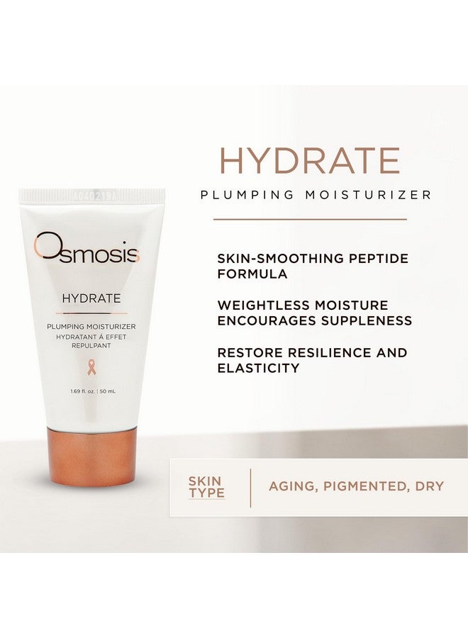 OSMOSIS HYDRATE Plumping Facial Moisturizer with Shea Butter, Skin-Soothing and Firming for Aging, Pigmented, Sensitive, Dry, and Irritated Skin, 1.69 Fl Oz - Image 2